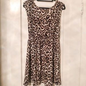 Alice and Olivia Leopard Dress